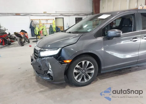 2022 Honda Odyssey Ex-L z USA, uszkodzony, nr VIN 5FNRL6H77NB063530